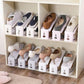 Rangements à Chaussures Ajustables RANGEO™ blancs (Lot de 5)