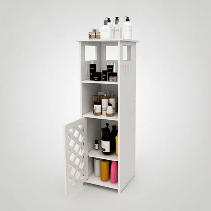 Armoire d'angle étanche avec étagère ouverte