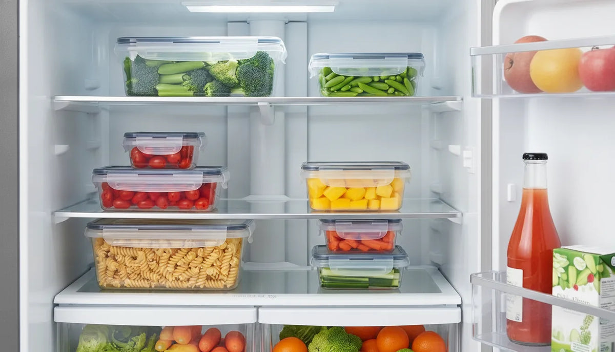 Lot 8 Boîtes Hermétiques Alimentaires Sans BPA