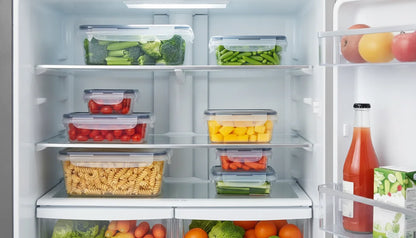 Lot 8 Boîtes Hermétiques Alimentaires Sans BPA