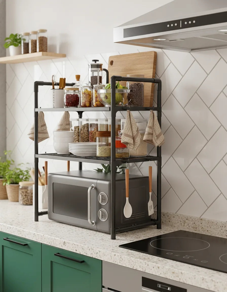Étagère Cuisine Réglable Polyvalente