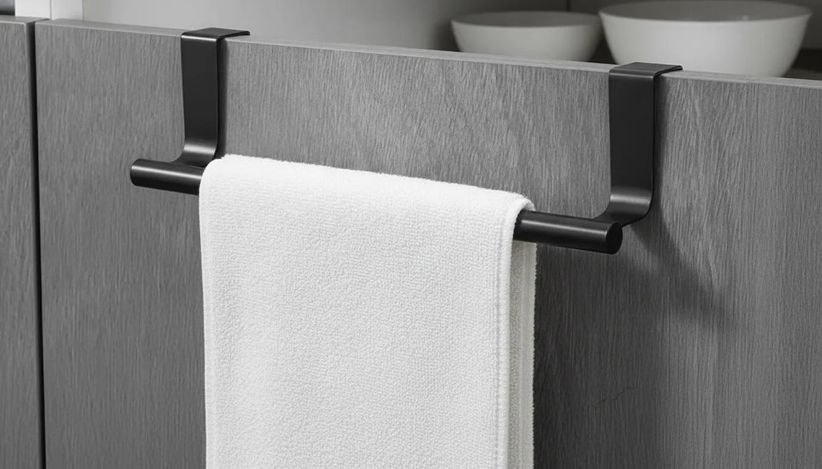 Porte-Serviettes Suspendu en Acier