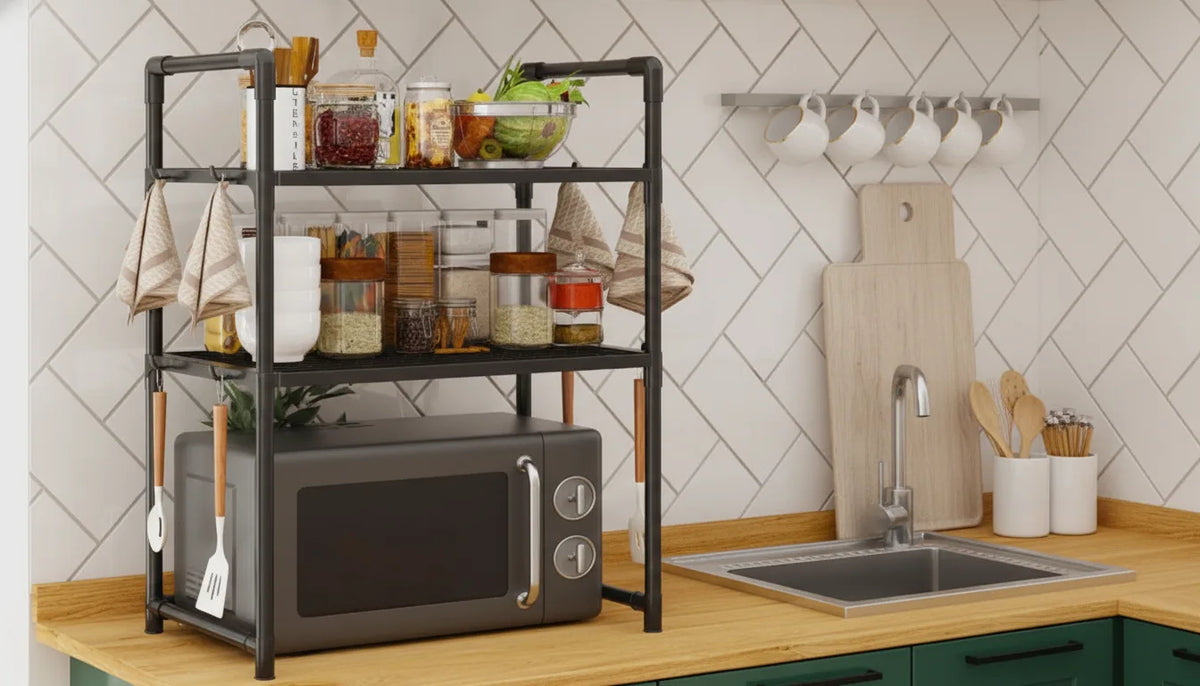 Étagère Cuisine Réglable Polyvalente