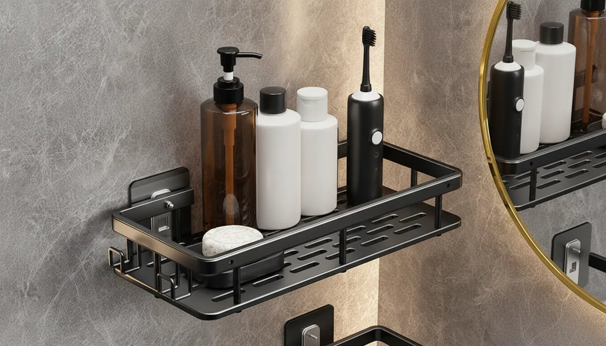 HOShelf : Étagère Murale Aluminium Sans Percage